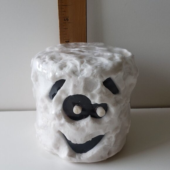 Sealed Mummy Pillar Wax Burning Candle - Picture 3 of 3